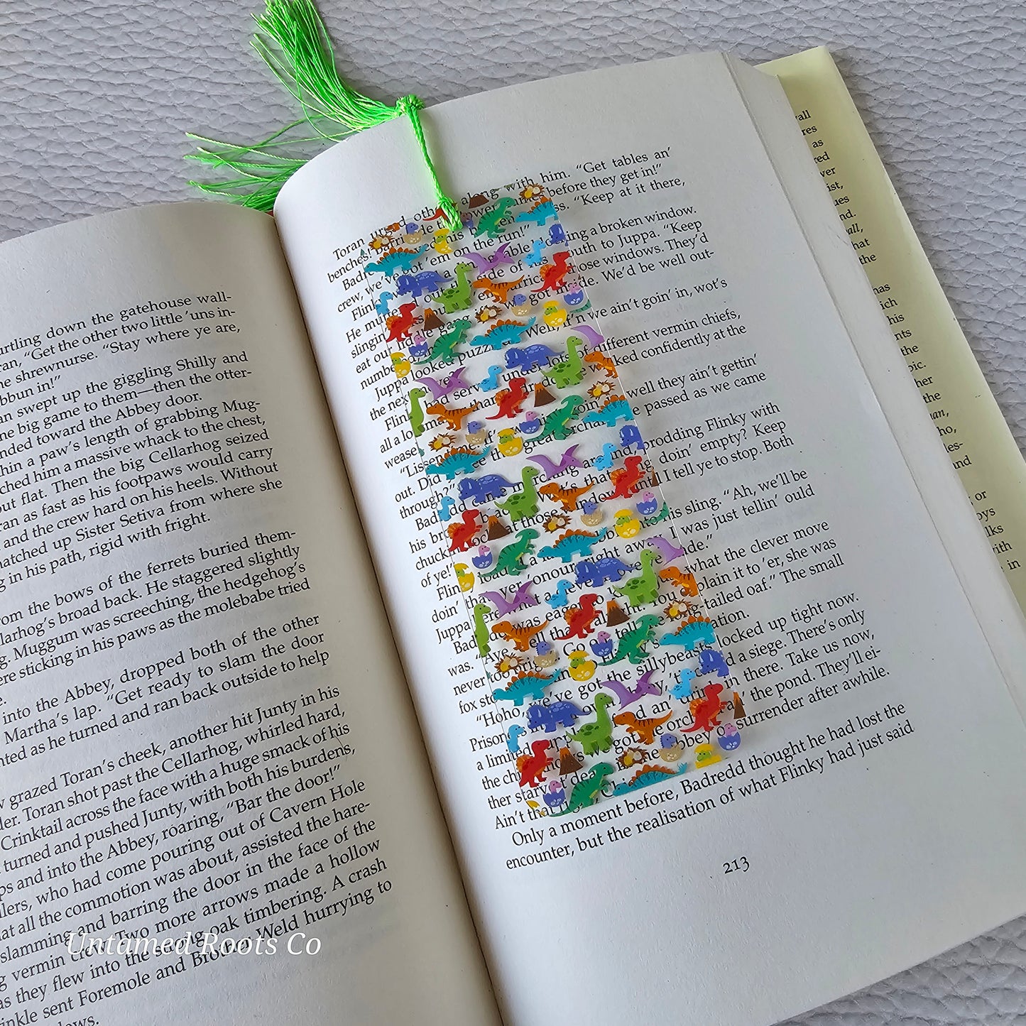 Dinosaur Flexible Bookmark