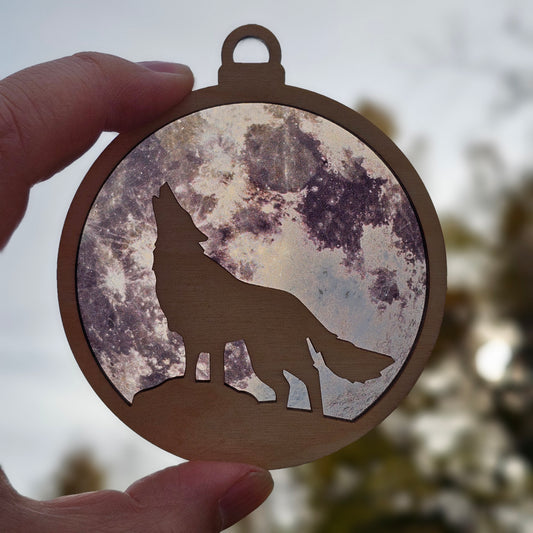 Wolf- Moon (Silver)