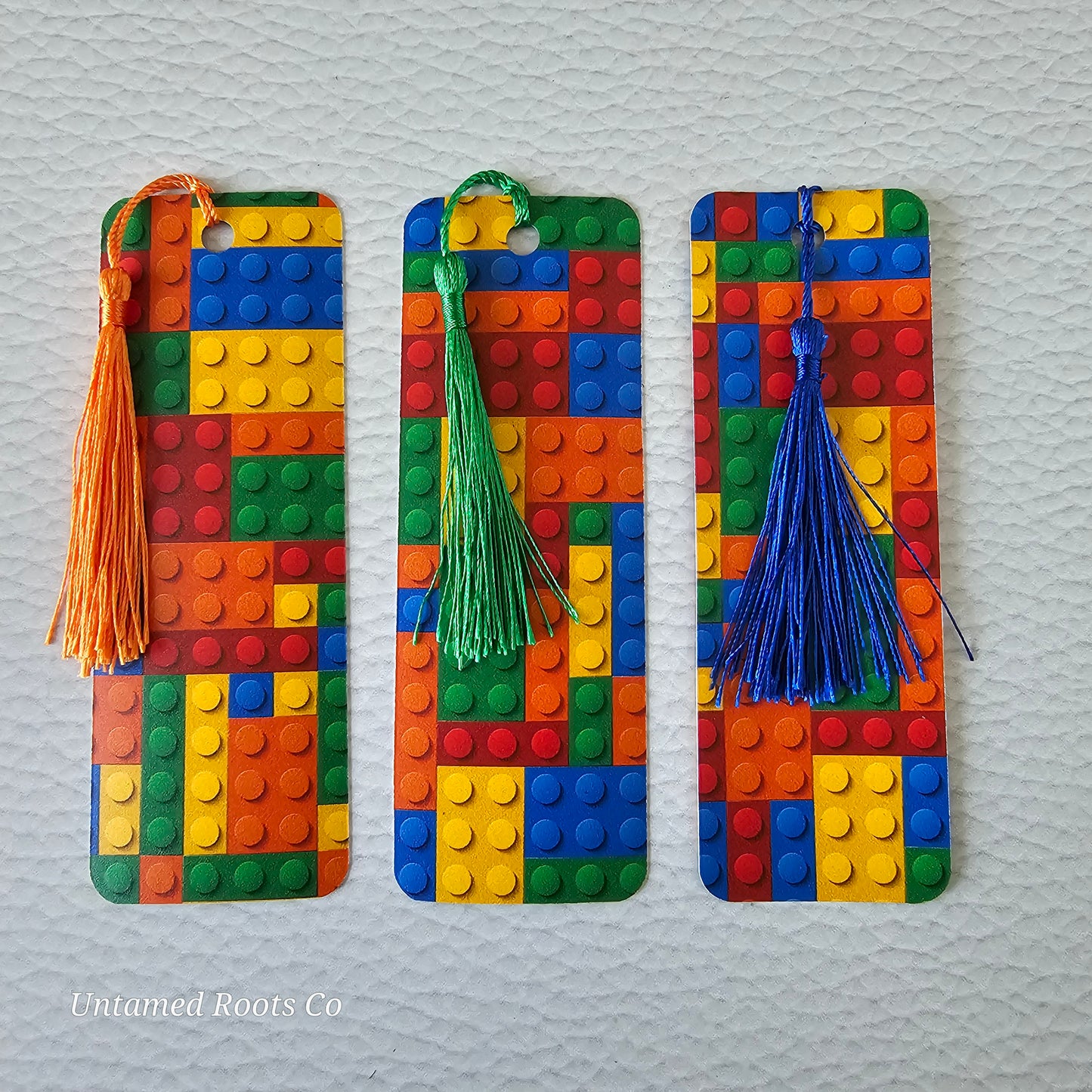 Building Bricks Flexible Bookmark