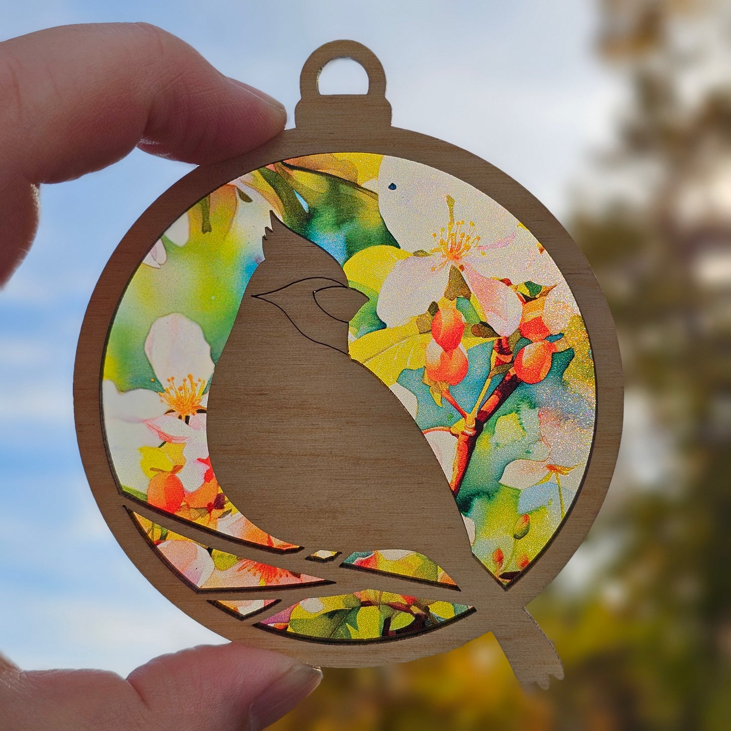 Cardinal- Spring Floral