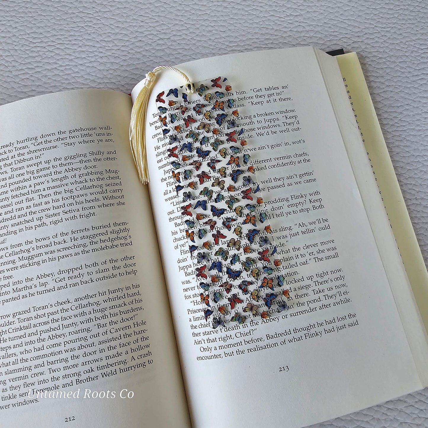 Butterflies Flexible Bookmark