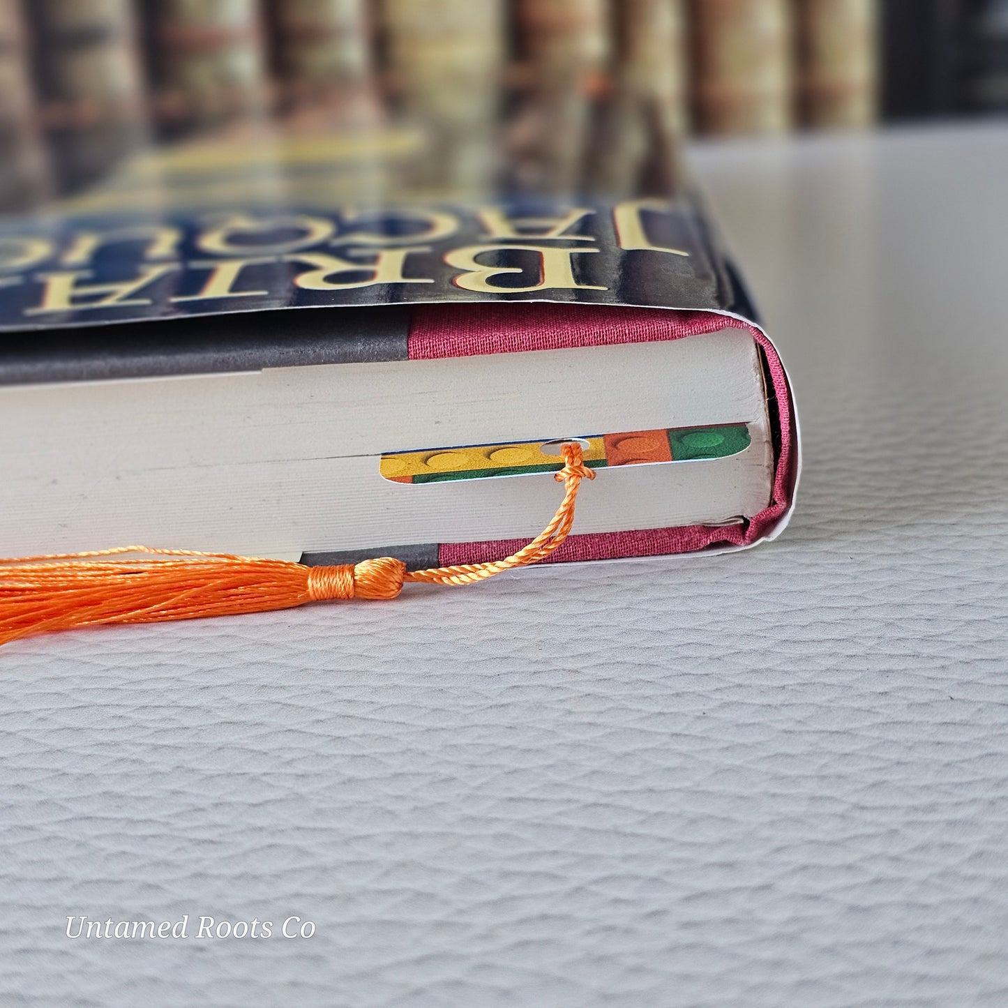 Building Bricks Flexible Bookmark