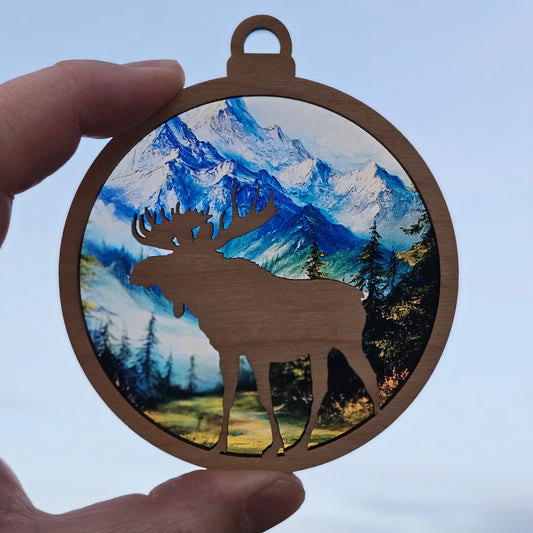 Moose- Alaskan Mountains