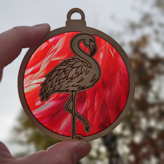 Flamingo- Pink Feathers