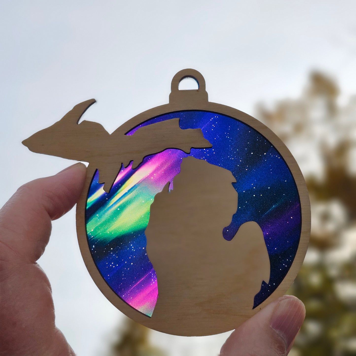 Michigan- Green Northern Lights (UP Side)