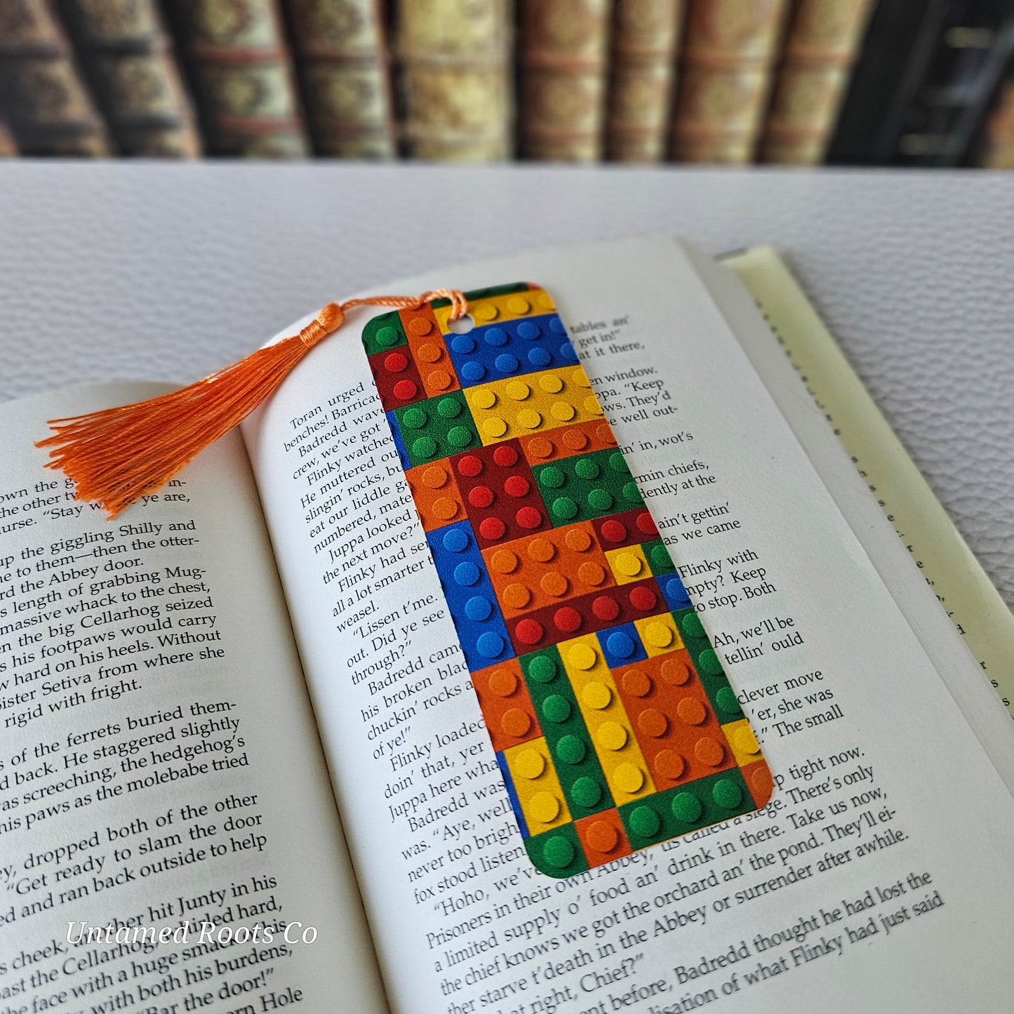 Building Bricks Flexible Bookmark