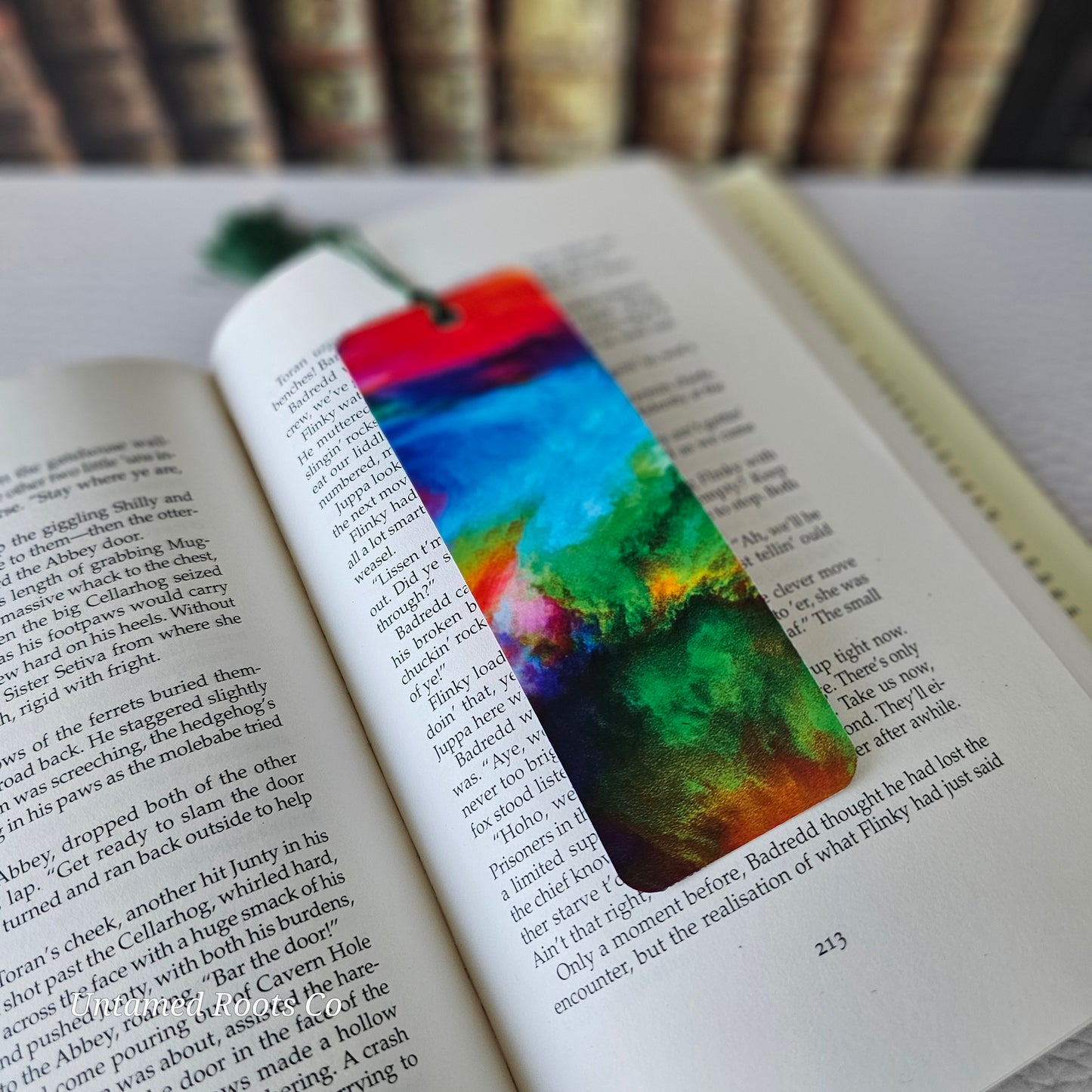 Rainbow Skies Flexible Bookmark