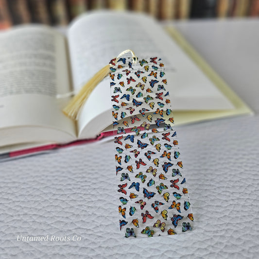 Butterflies Flexible Bookmark