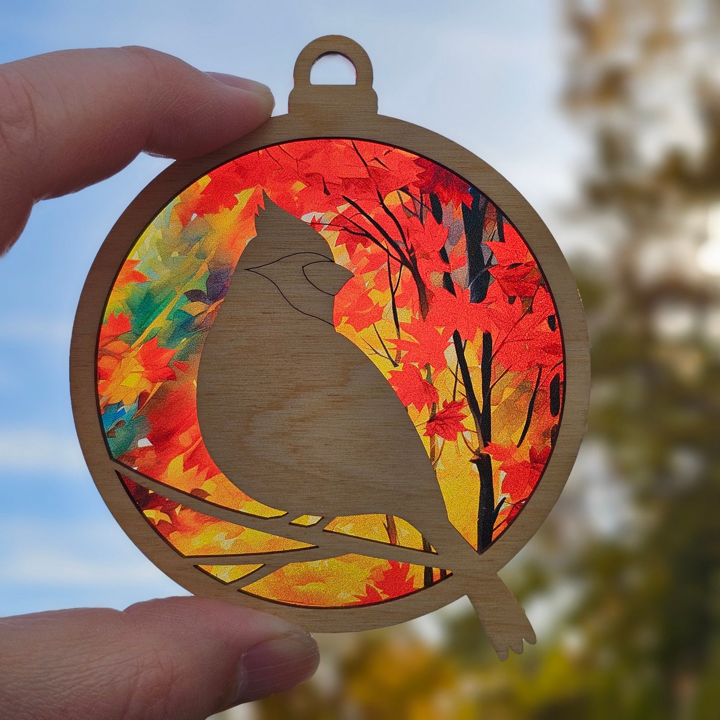 Cardinal- Fall Trees