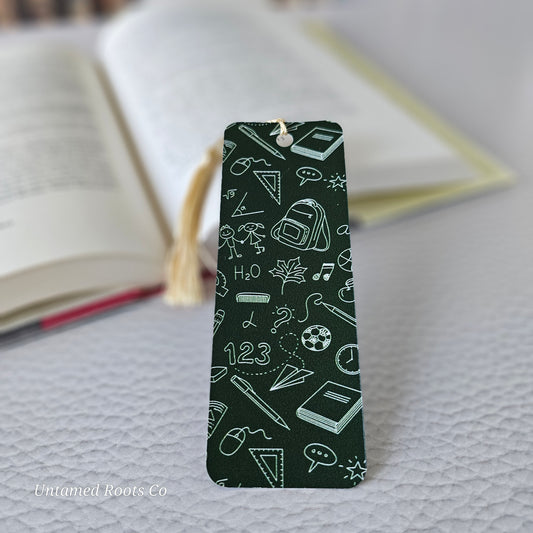 Teacher Chalkboard Flexible Bookmark