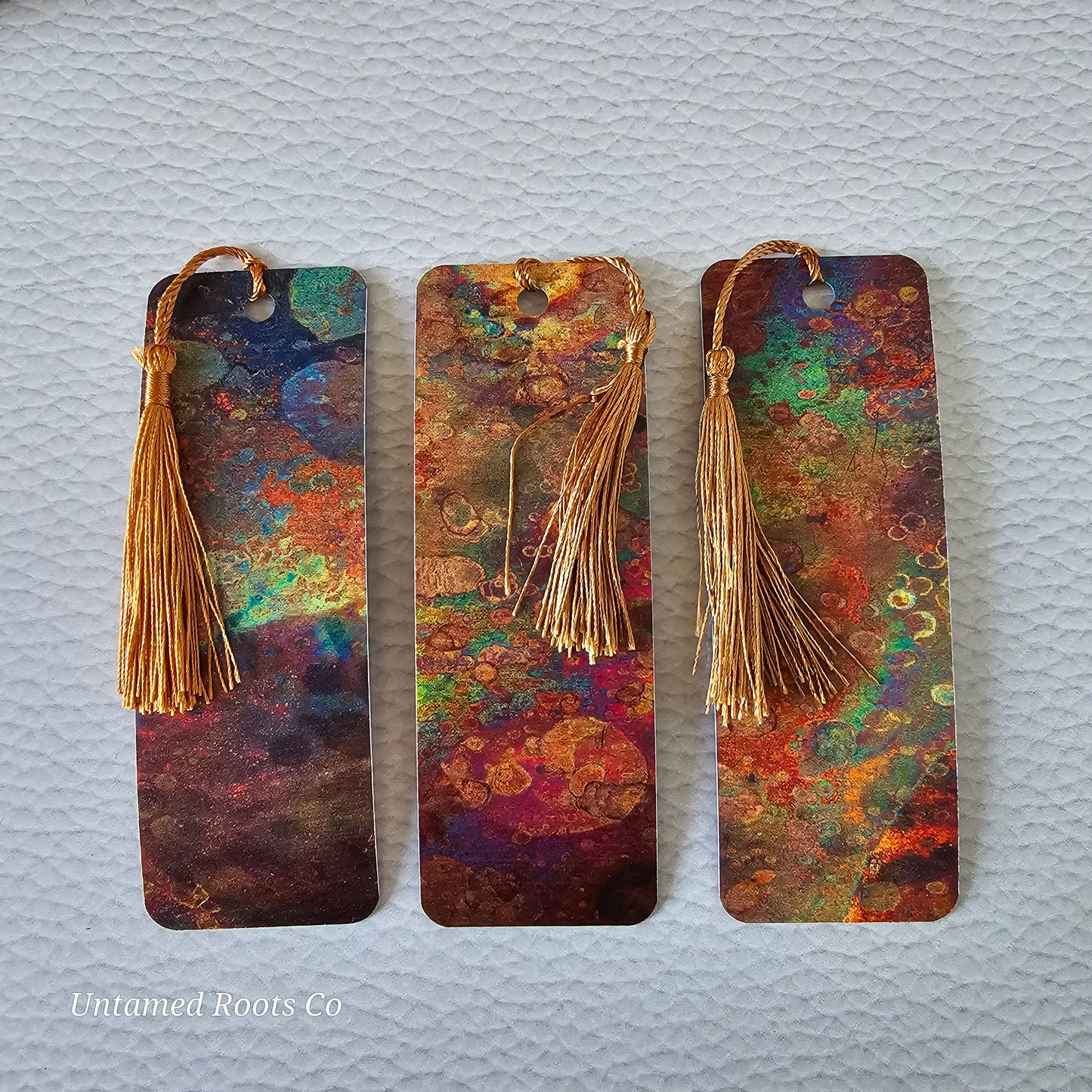 Oil Slick Flexible Bookmark