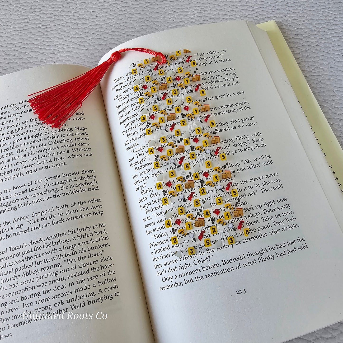 Crime Scene Flexible Bookmark