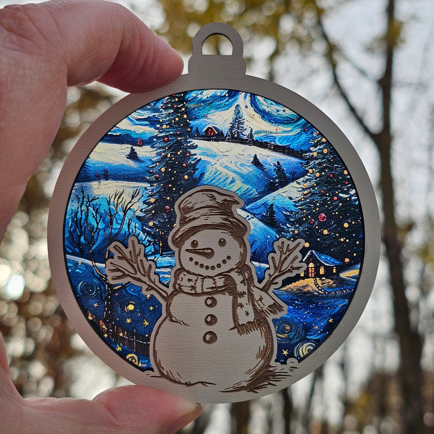 Snowman- Winter Starry Night (Limited Run)