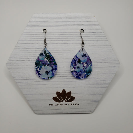 Blueberry Floral Earrings (8 styles)