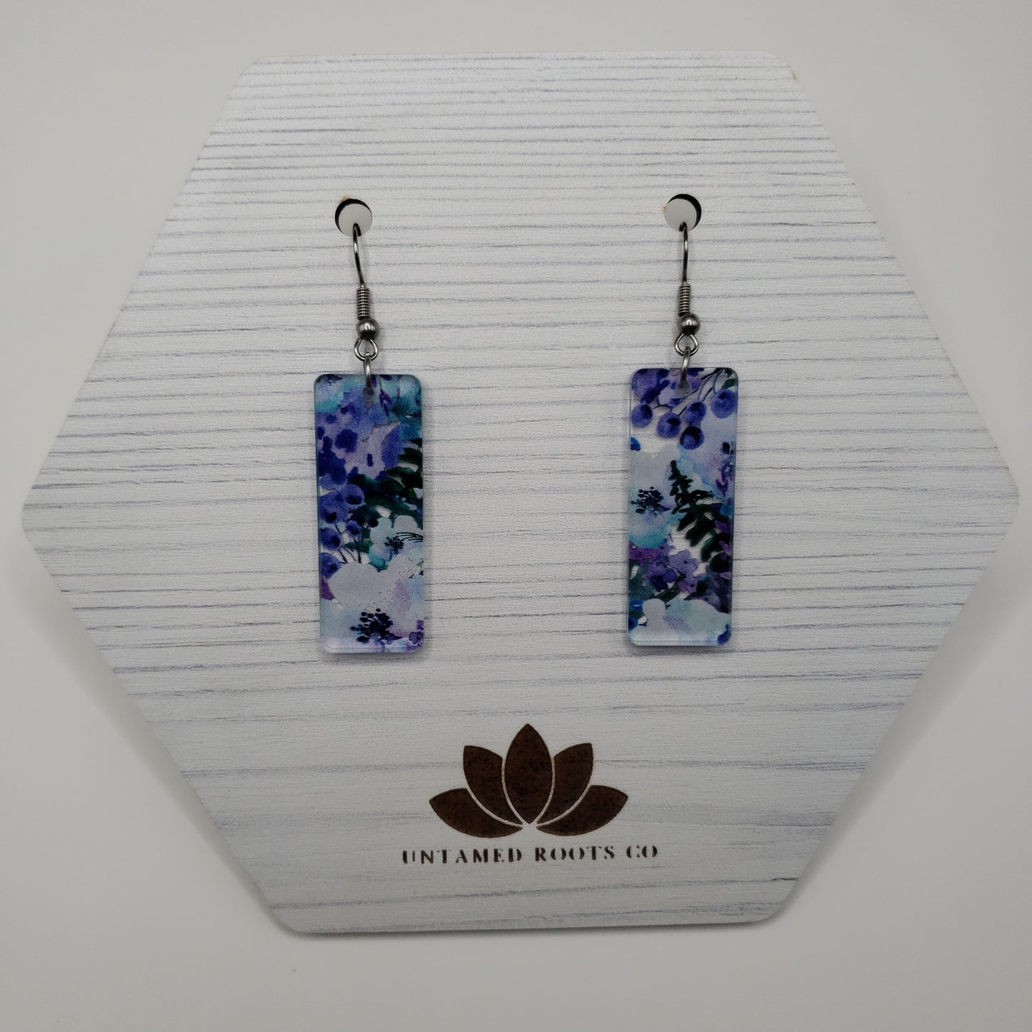 Blueberry Floral Earrings (8 styles)