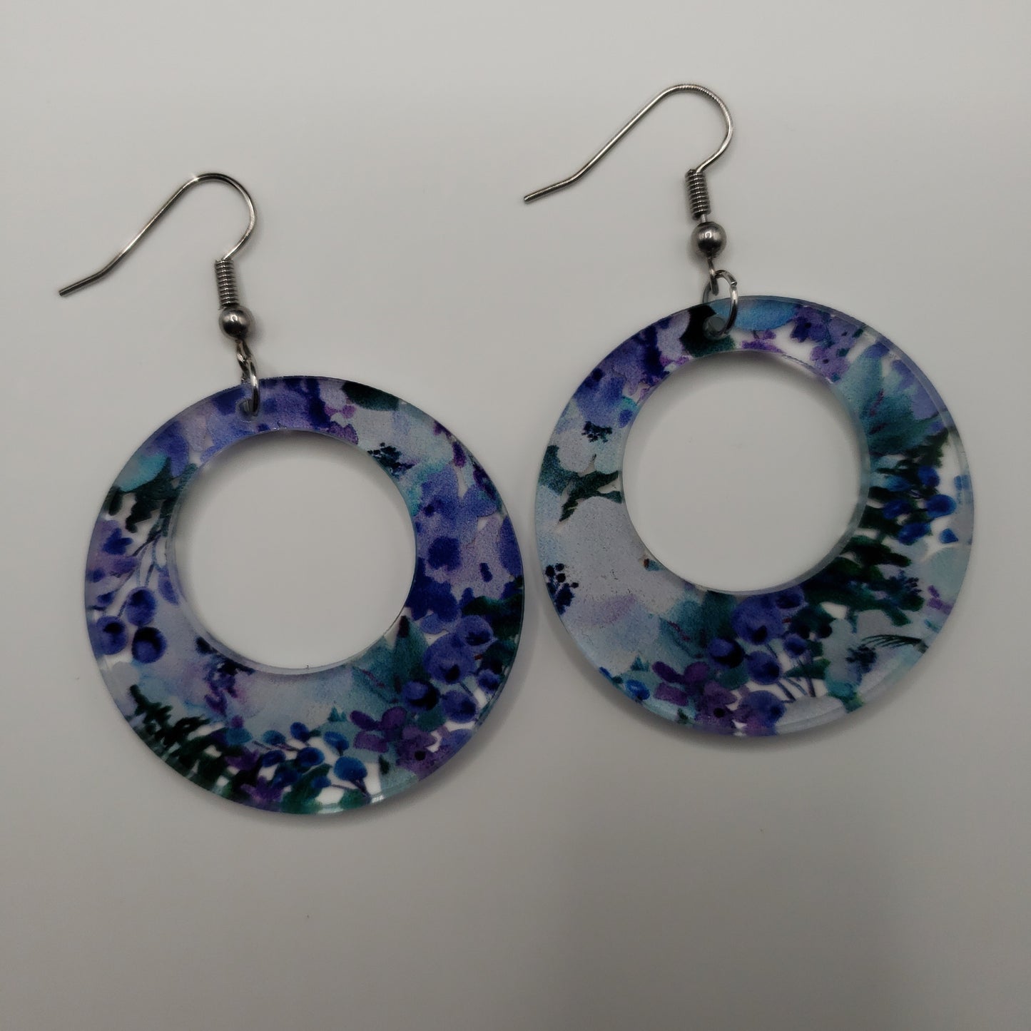 Blueberry Floral Earrings (8 styles)