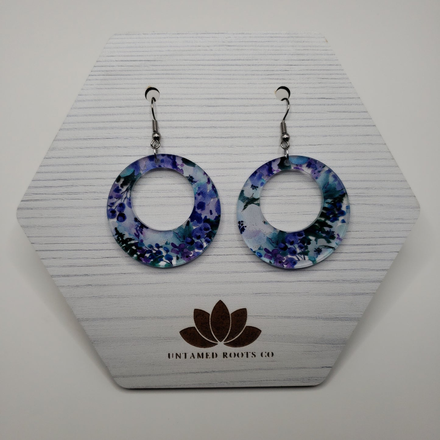 Blueberry Floral Earrings (8 styles)