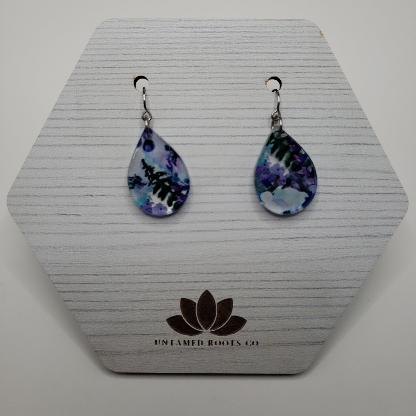 Blueberry Floral Earrings (8 styles)