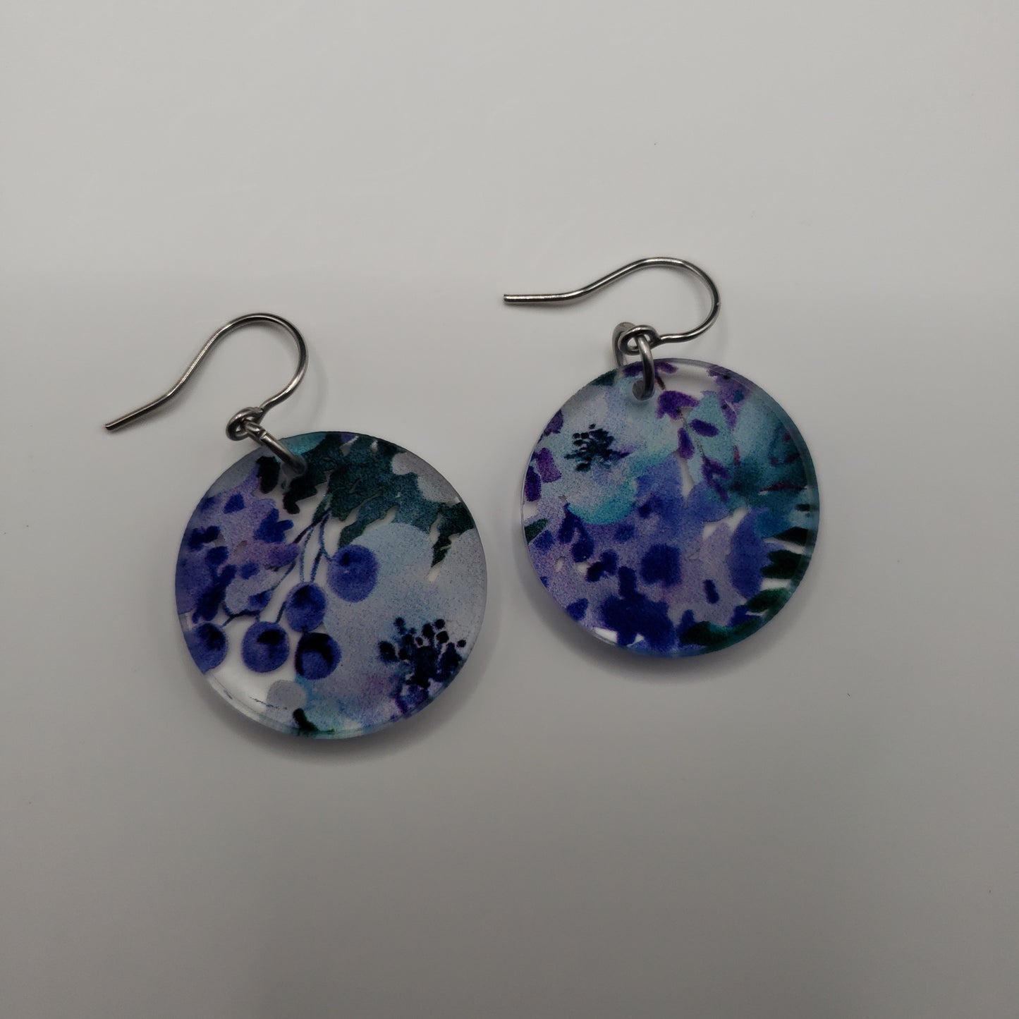 Blueberry Floral Earrings (8 styles)