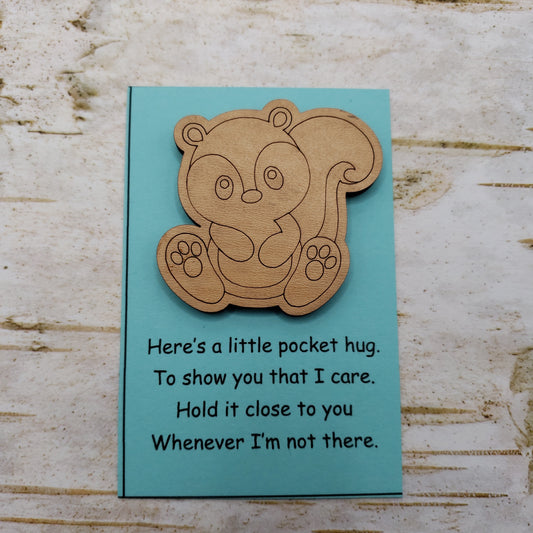 Squirrel Pocket Hug