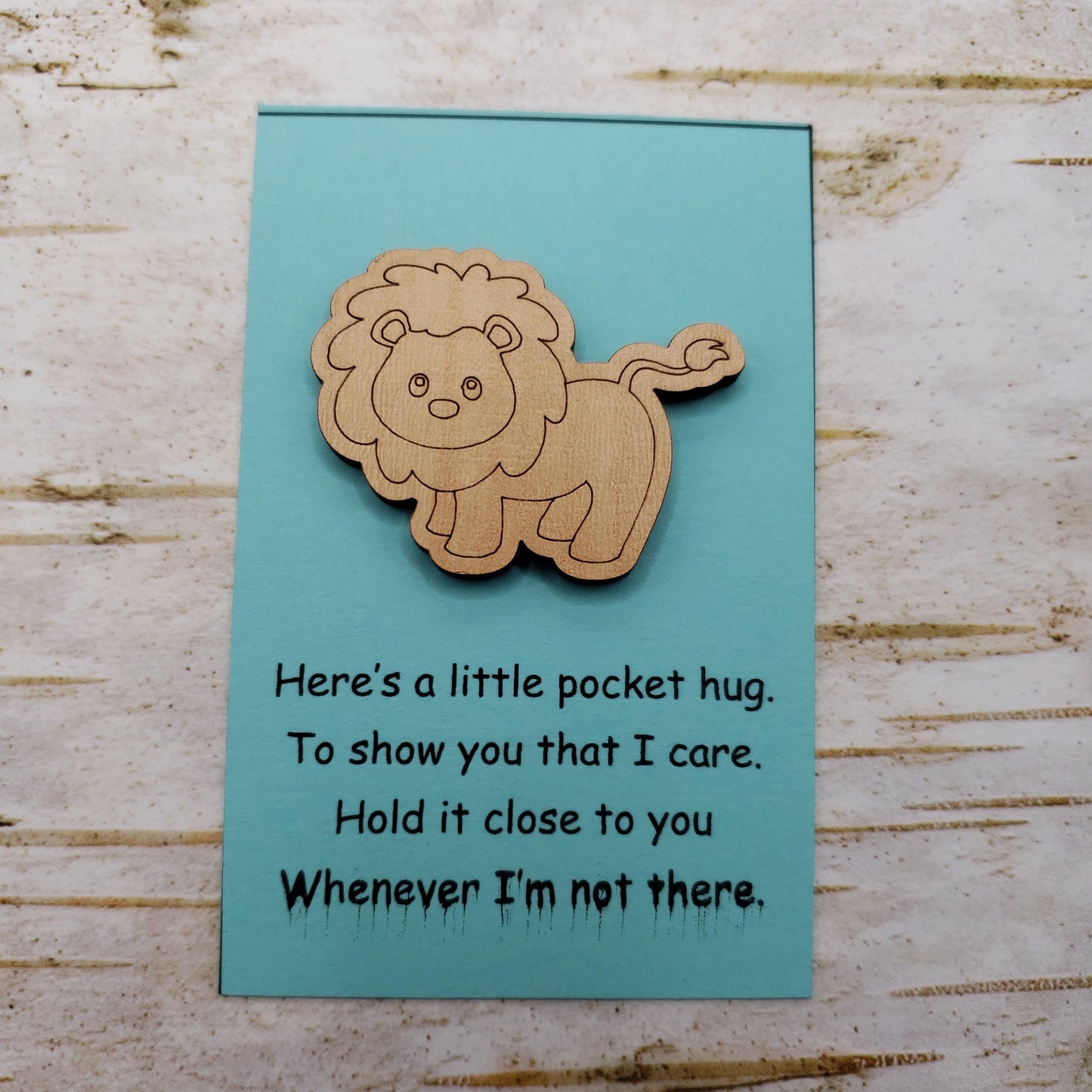 Lion Pocket Hug