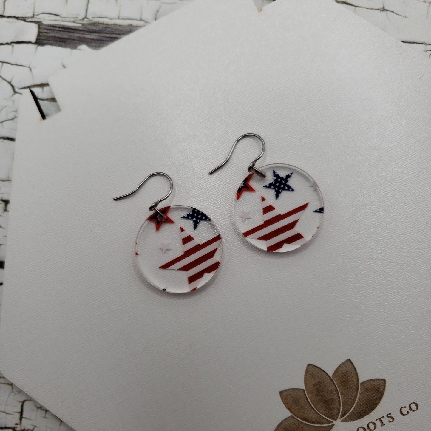 Patriotic Stars Earrings (8 styles)
