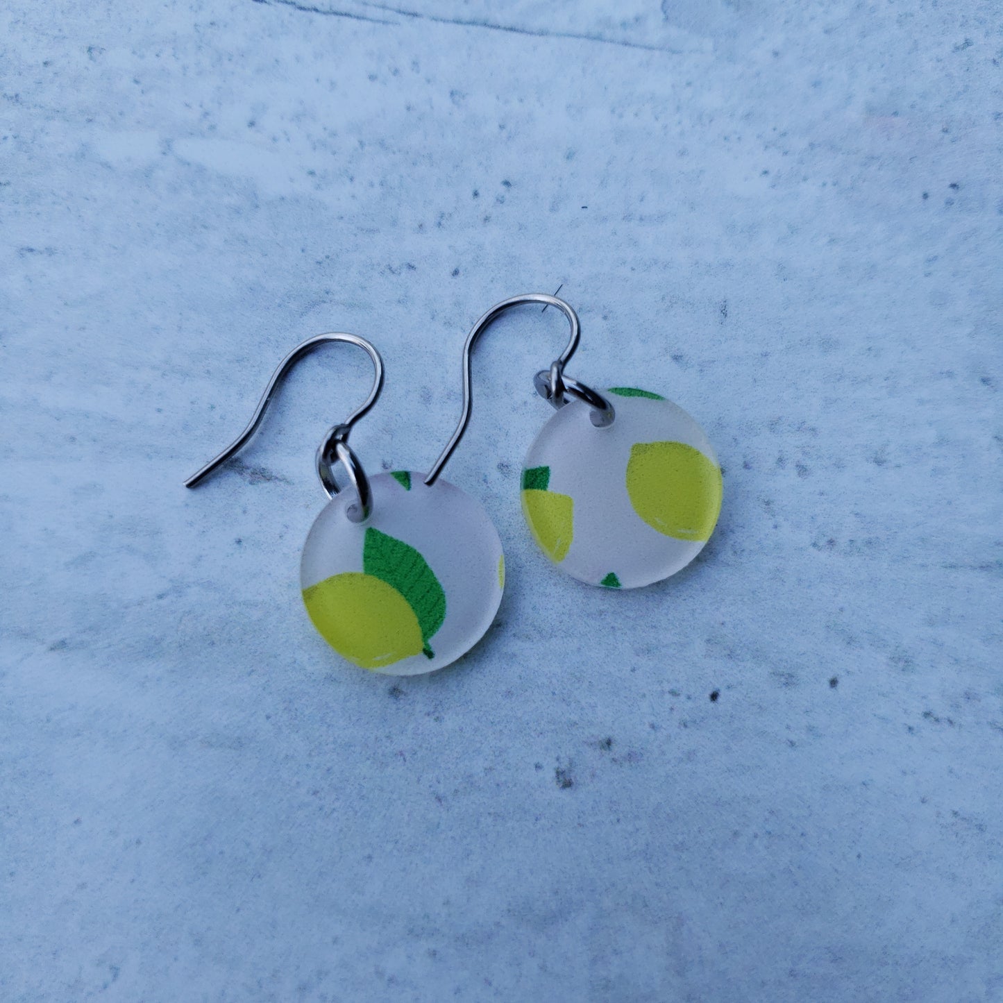 Lemon Print Earrings (8 styles)