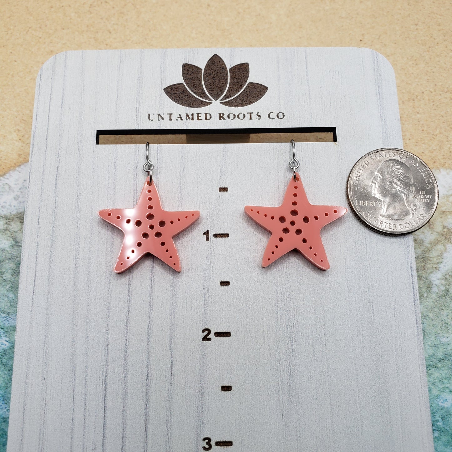 Starfish Dangle Earrings