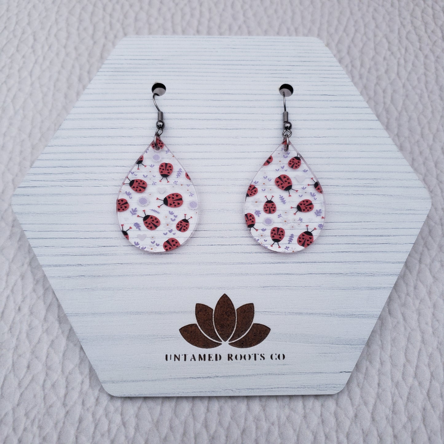 Lovely Lady Bug Earrings