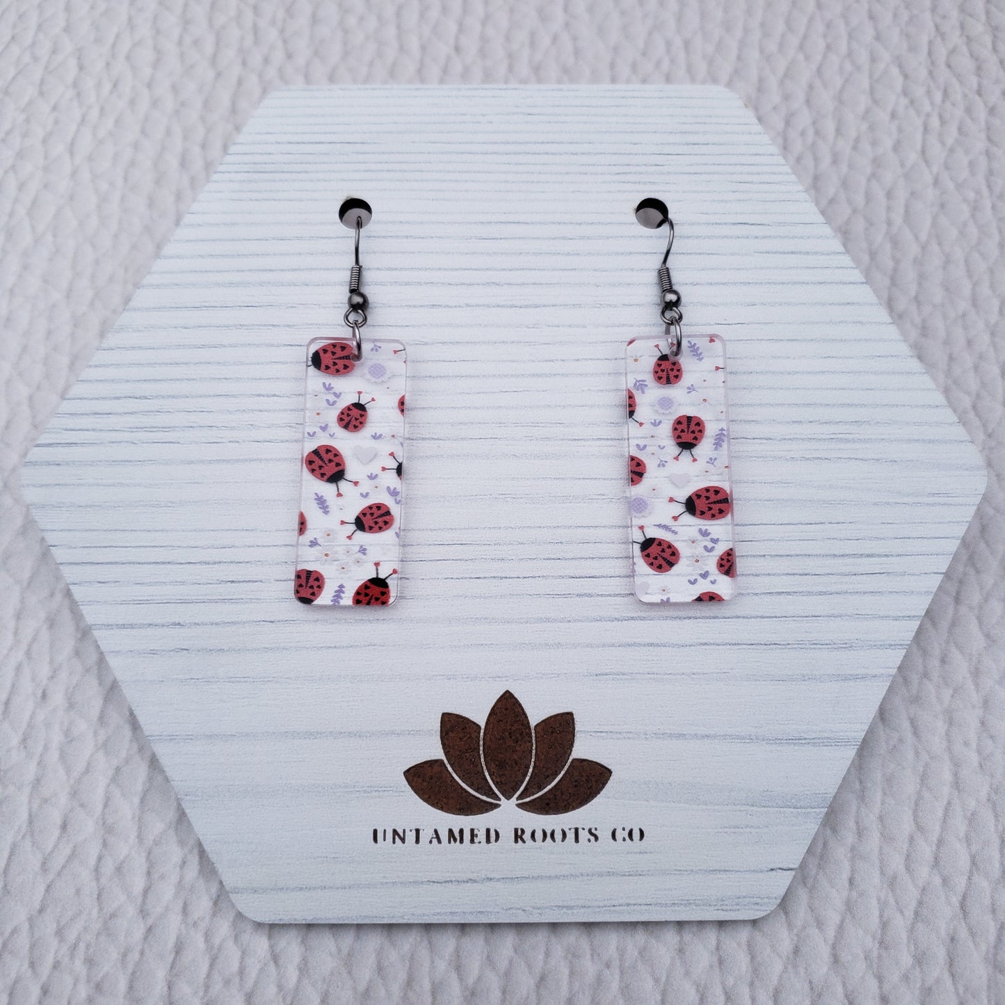 Lovely Lady Bug Earrings