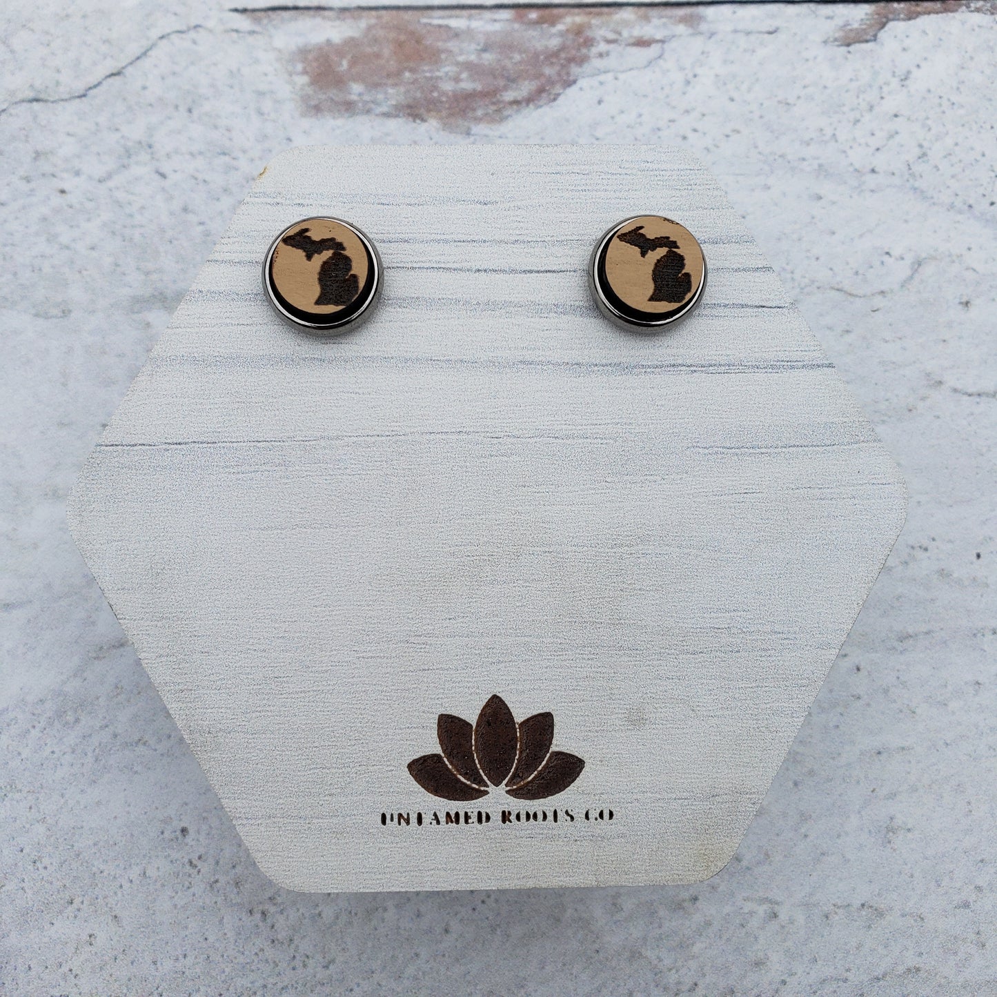 Michigan Stud Earrings