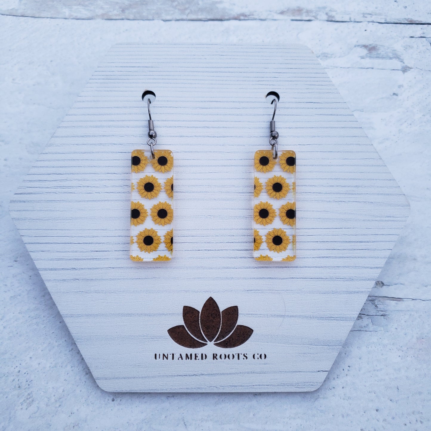 Sunflower Earrings