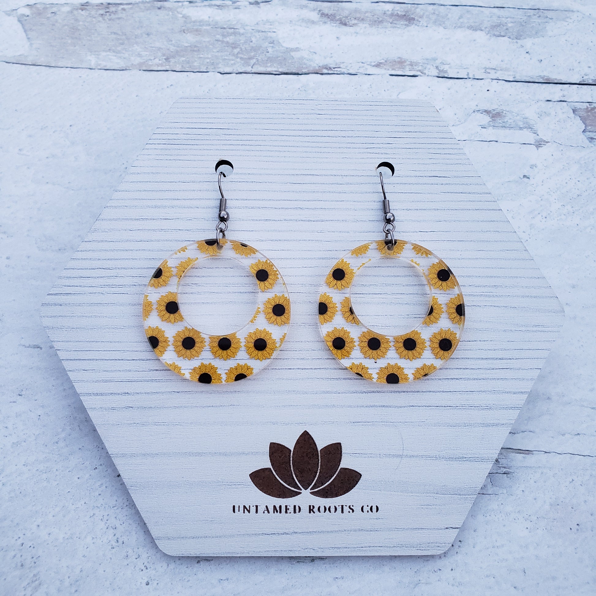 Sunflower Earrings