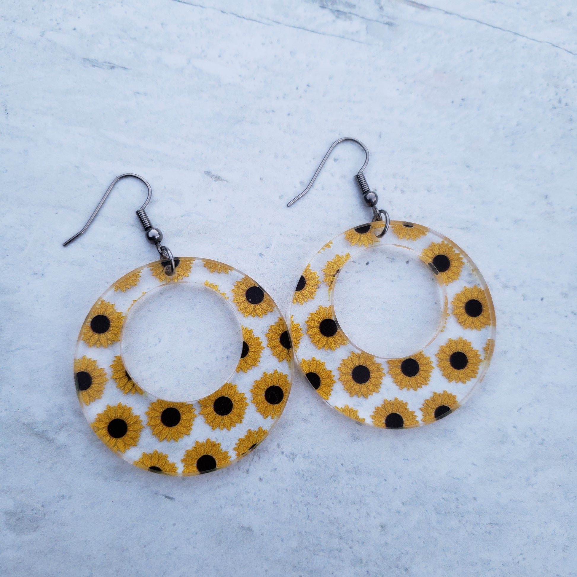 Sunflower Earrings