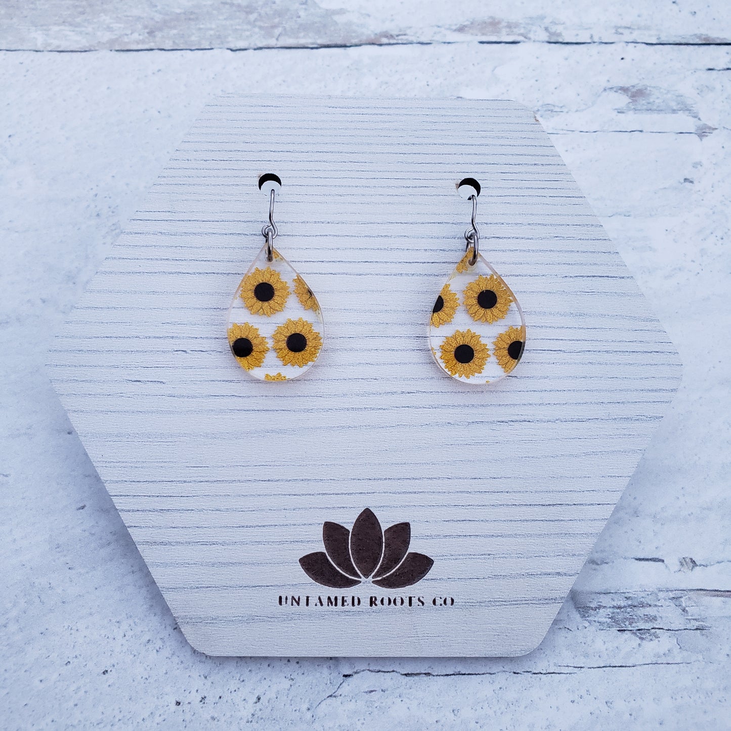 Sunflower Earrings