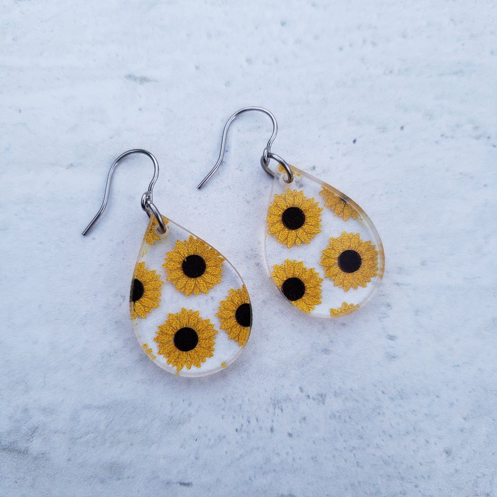 Sunflower Earrings