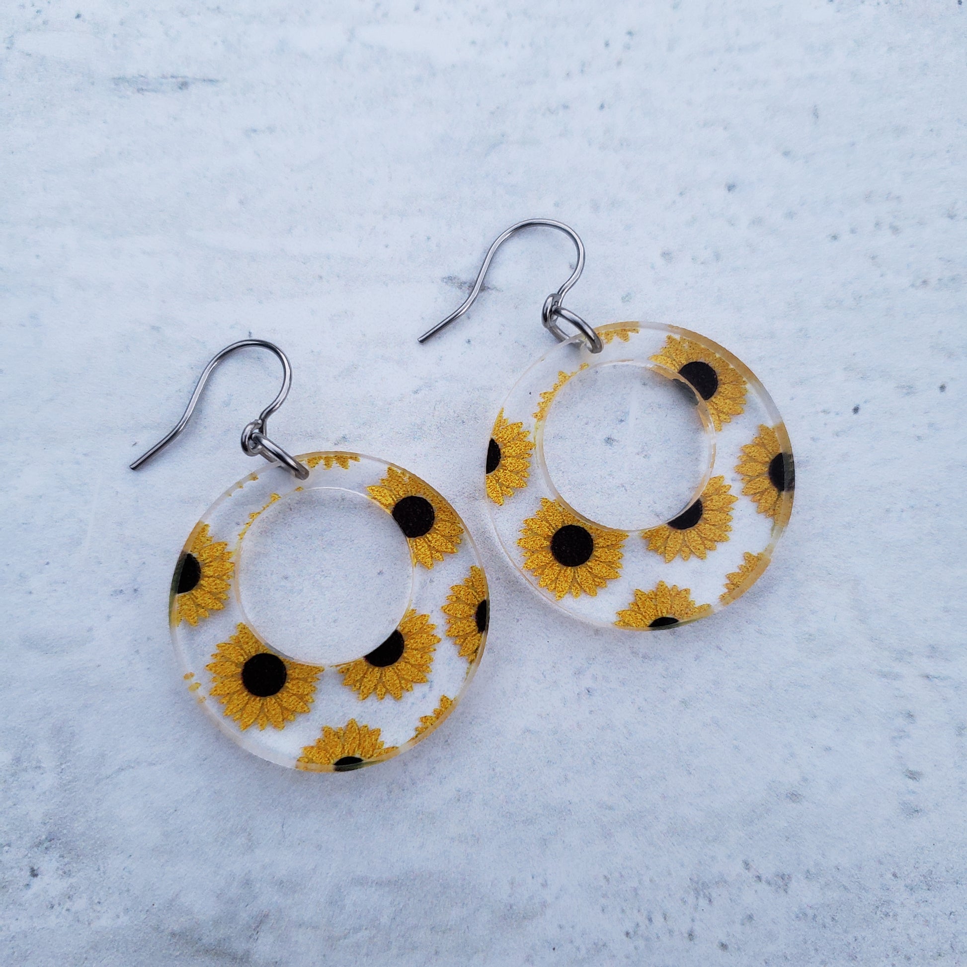 Sunflower Earrings