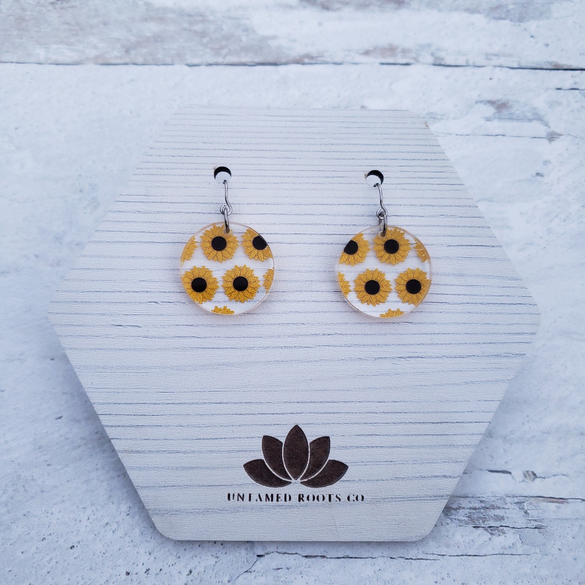 Sunflower Earrings