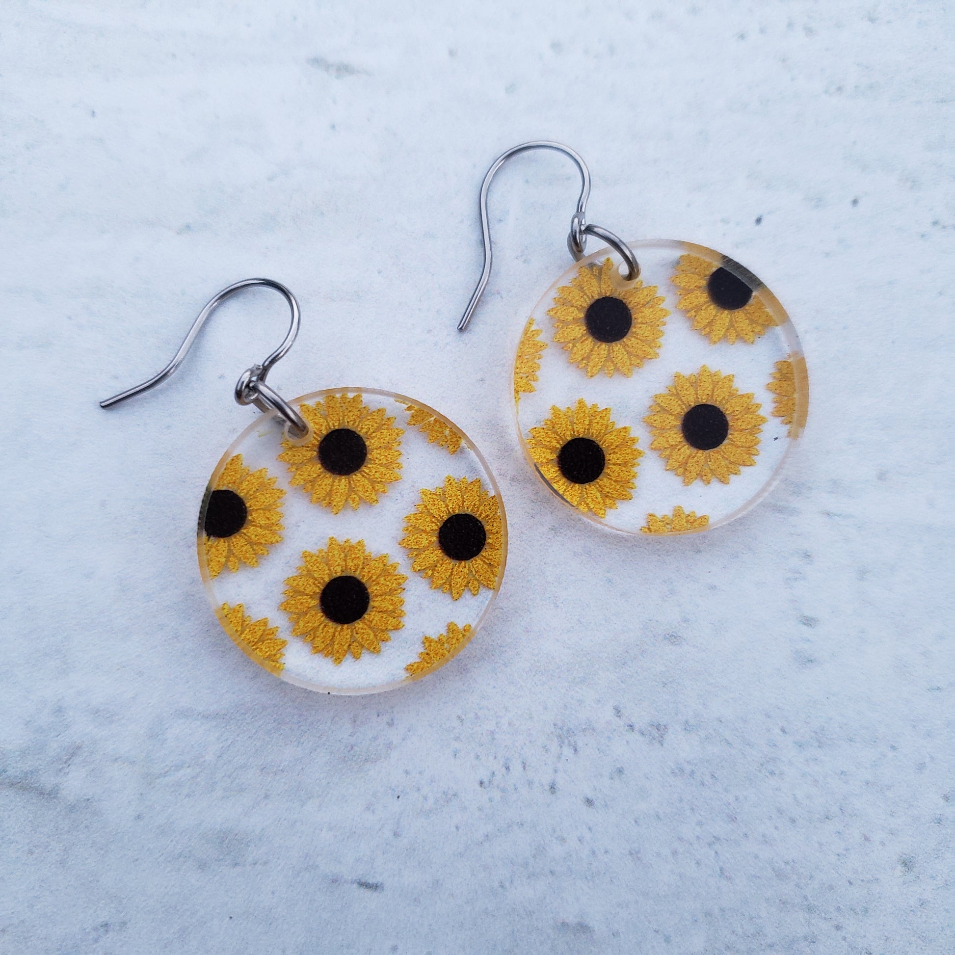 Sunflower Earrings