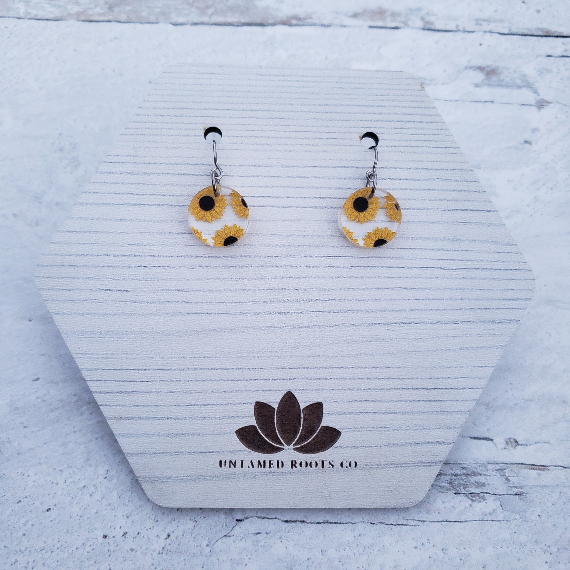 Sunflower Earrings