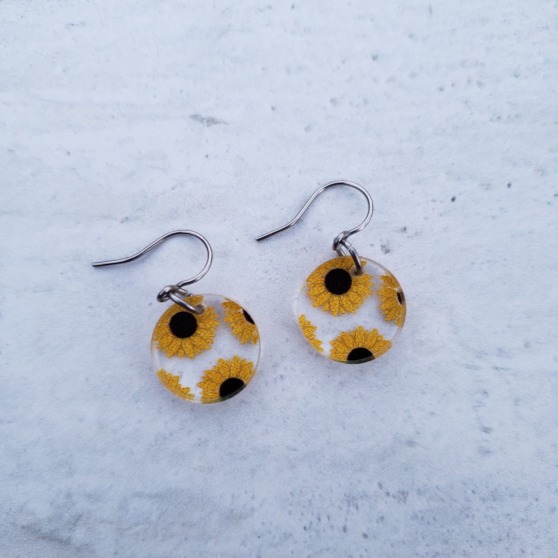 Sunflower Earrings