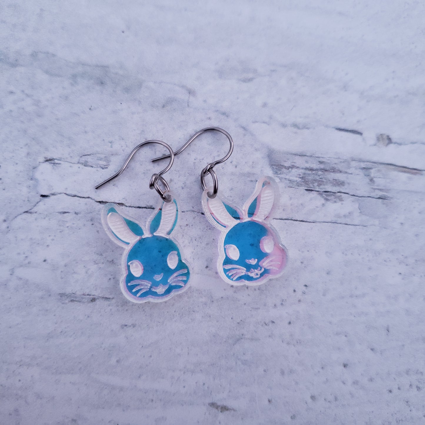 Small Bunny Dangle Earrings (3 Styles)