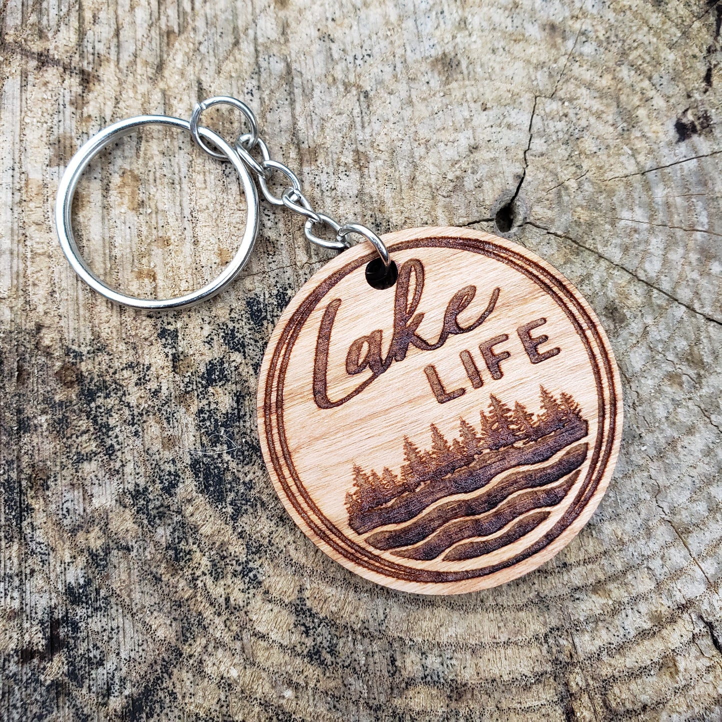 Lake Life Keychain