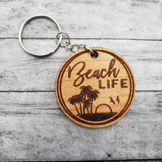 Beach Life Keychain