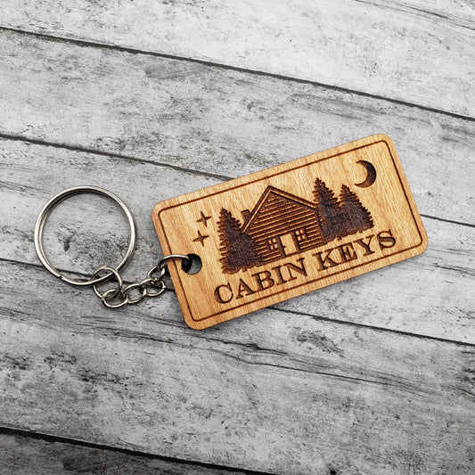 Cabin Keys Keychain