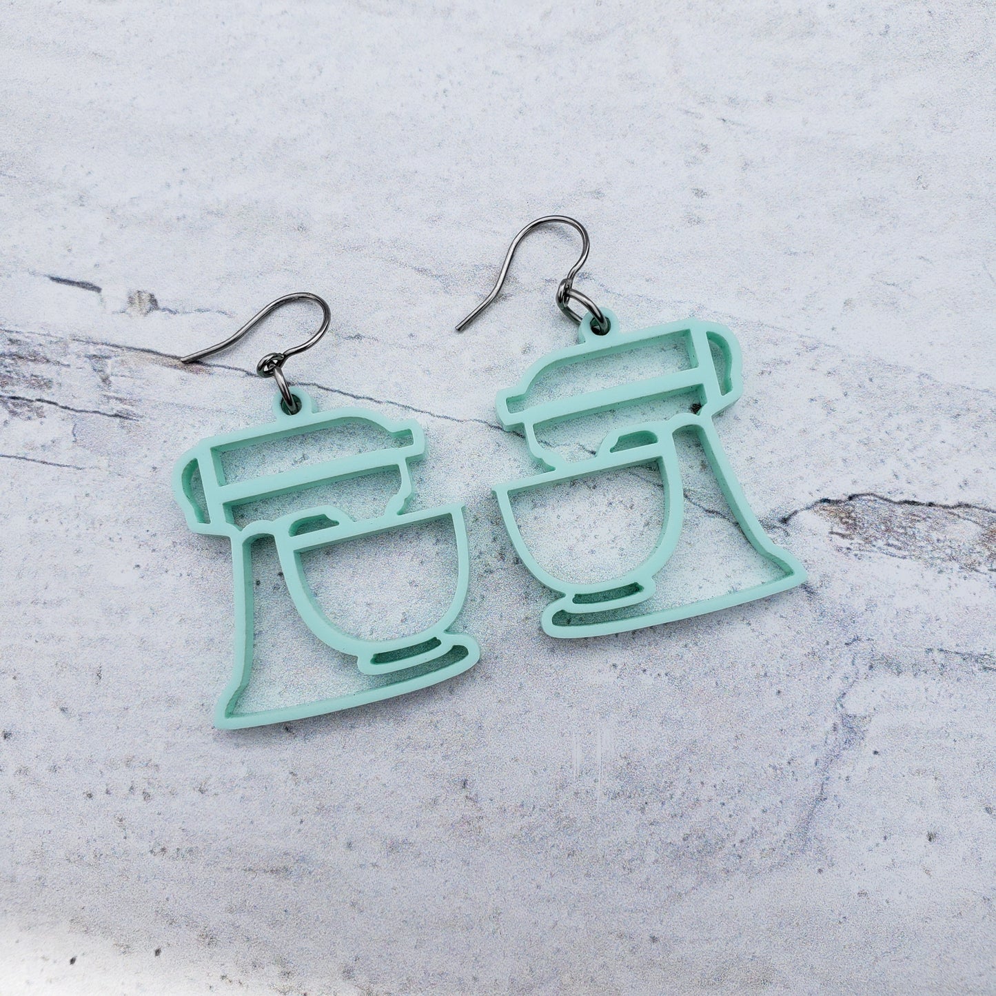 Kitchen Mixer Dangle Earrings