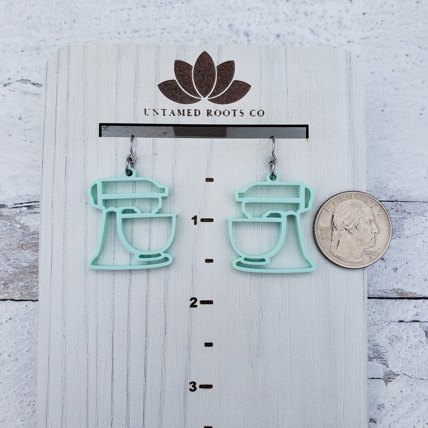 Kitchen Mixer Dangle Earrings