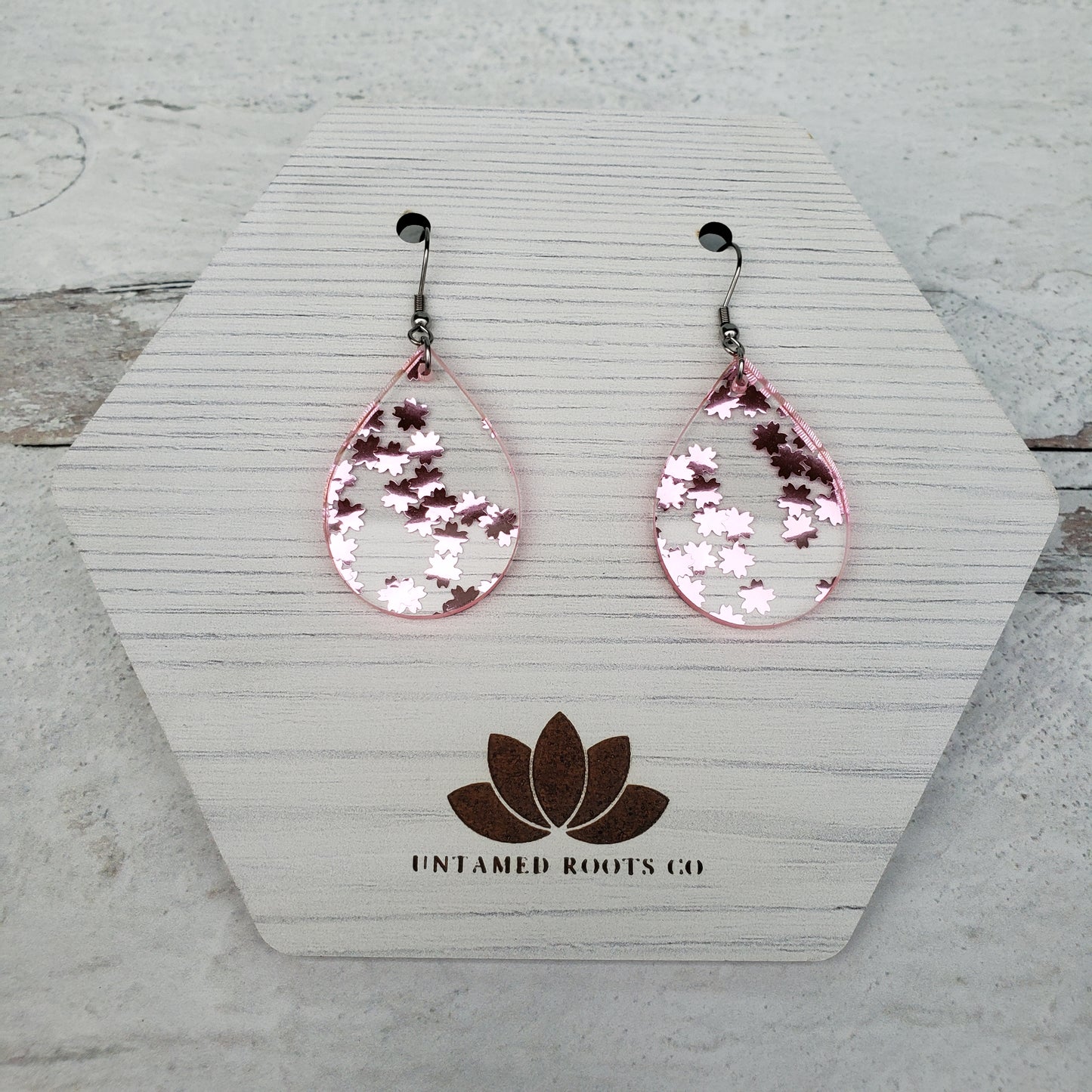 Cherry Blossom Confetti Floral Earrings (8 styles)