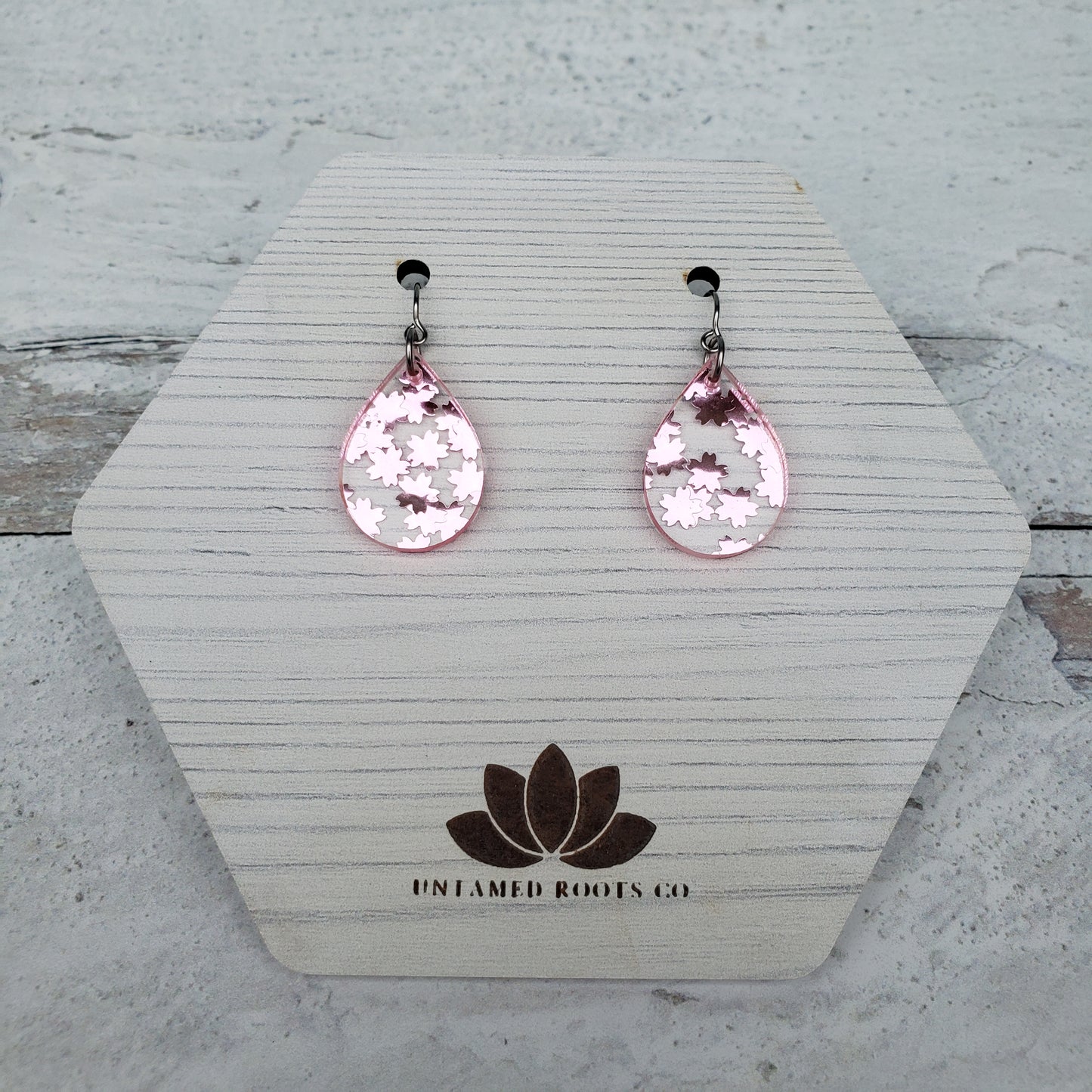 Cherry Blossom Confetti Floral Earrings (8 styles)