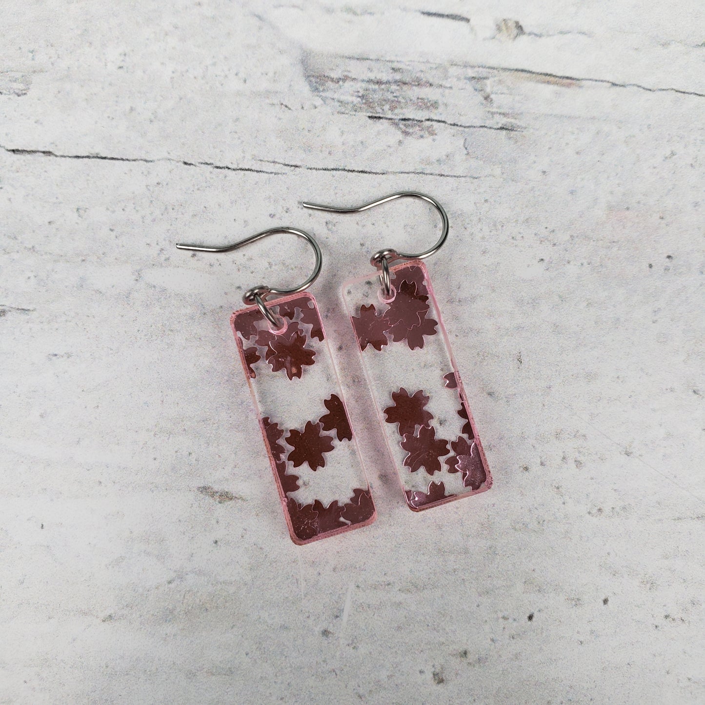 Cherry Blossom Confetti Floral Earrings (8 styles)